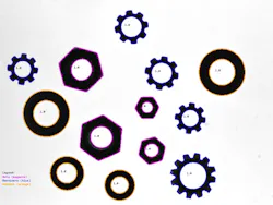 image 3 - classification of simple objects using a k-NN classifier