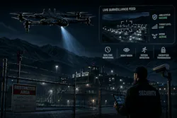 security and surveillance ZenaDrone system