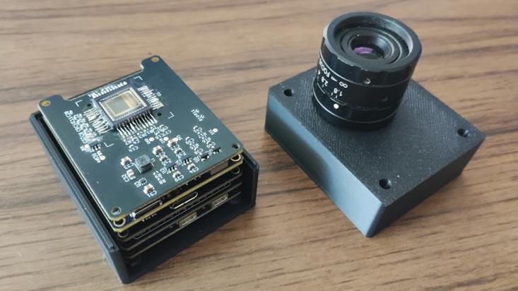 BYOP The complete camera, opened.